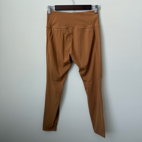 Alphalete Pulse Surge Leggings Chestnut Size Large - Picture 4 of 8